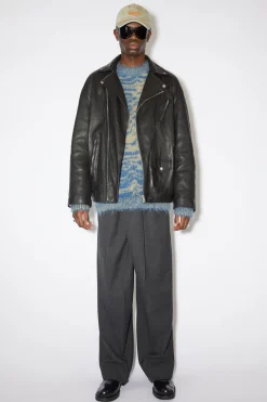 Lederjacke Im Used-Look