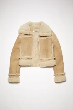 Lederjacke Mit Shearling