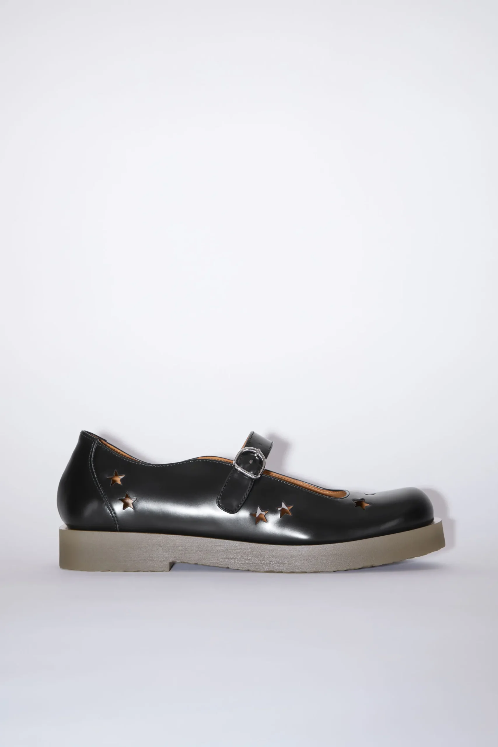 Lederschuhe Mit Schnalle