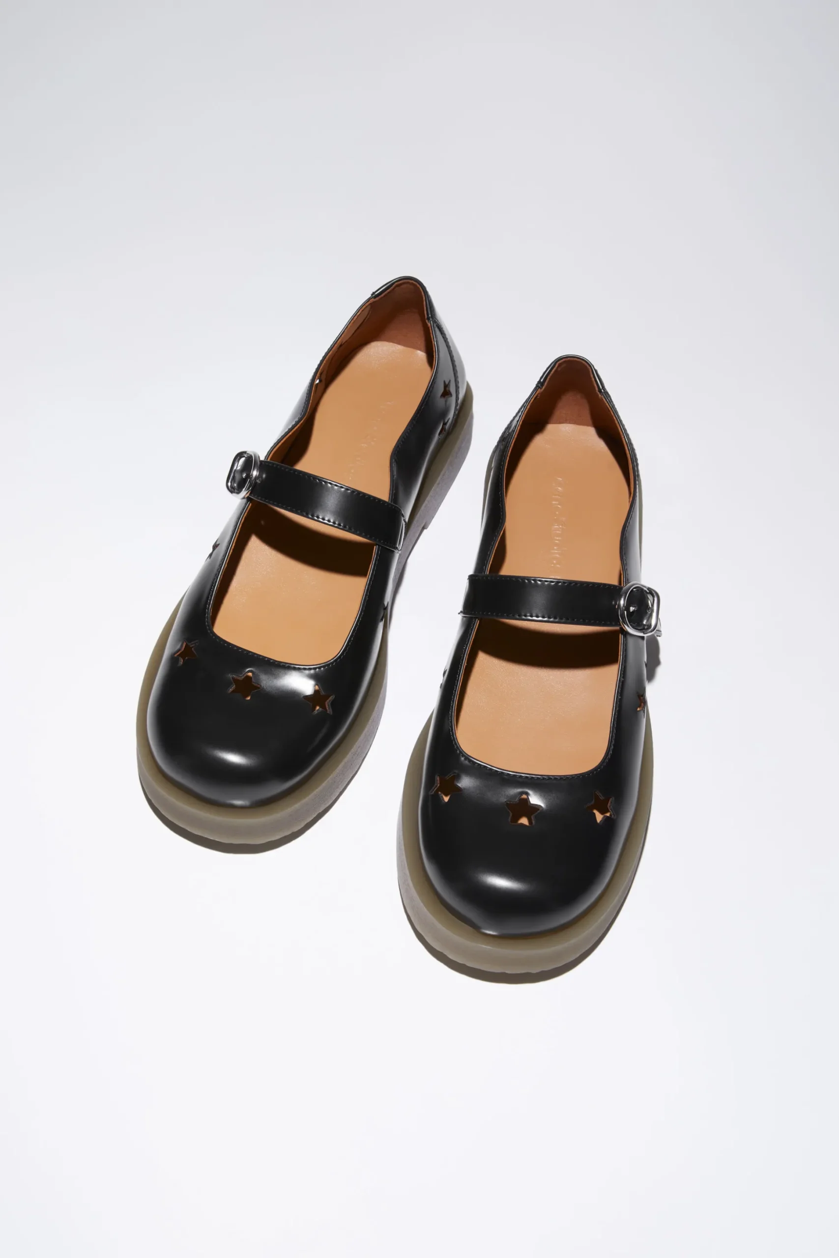 Lederschuhe Mit Schnalle