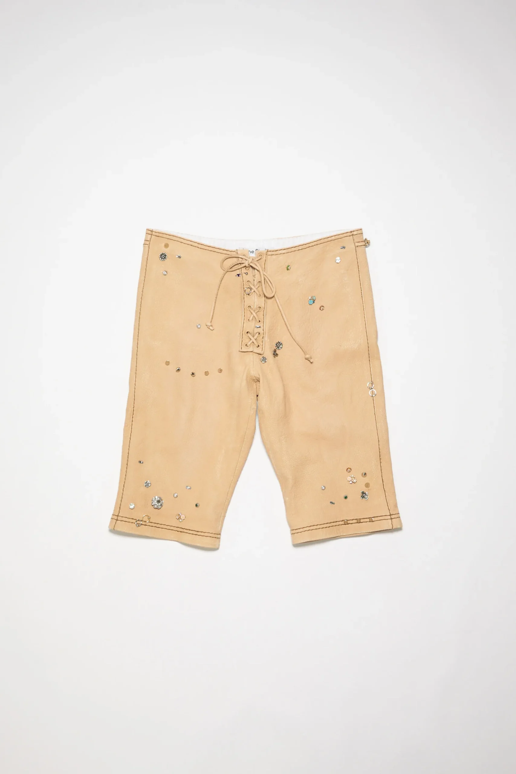 Leder-Shorts