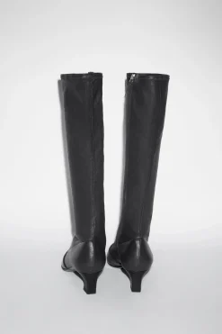 Lederstiefel Mit Absatz