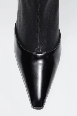 Lederstiefel Mit Absatz
