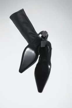 Lederstiefel Mit Absatz
