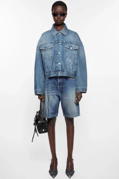 Lockere Denimjacke