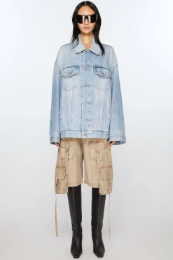 Lockere Denimjacke