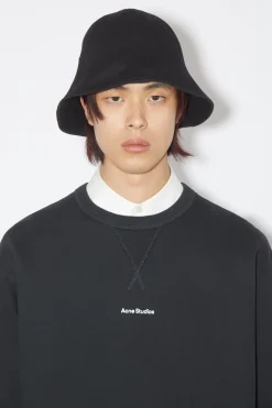 Logo-Pullover Mit Rundhalsausschnitt