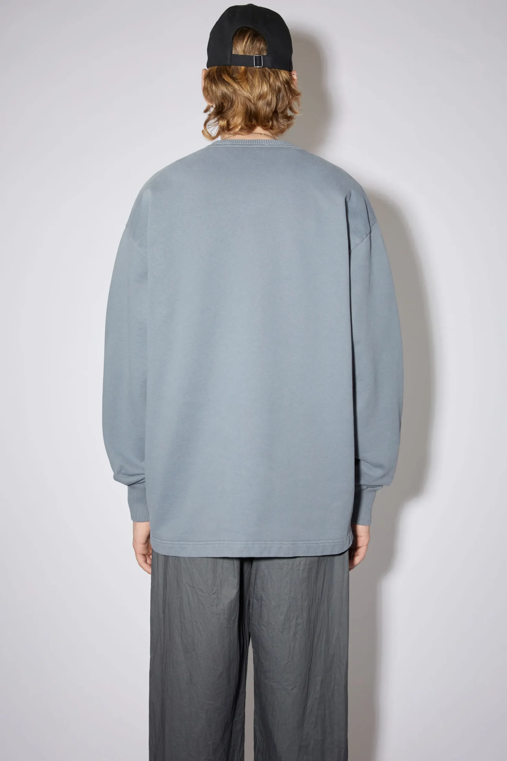 Logo-Pullover Mit Rundhalsausschnitt