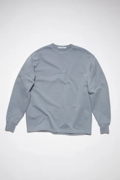 Logo-Pullover Mit Rundhalsausschnitt