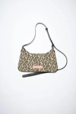Monogramm Platt Mini-Tasche