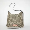 Monogramm Platt Schultertasche