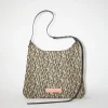 Monogramm Platt Schultertasche