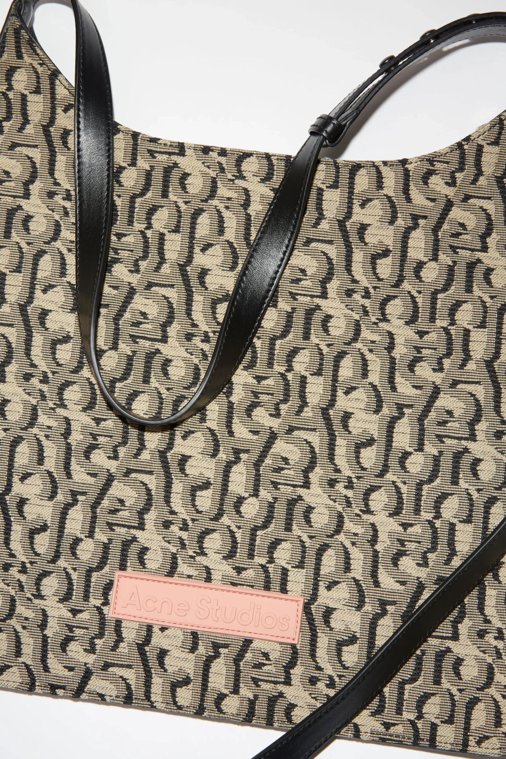 Monogramm Platt Schultertasche