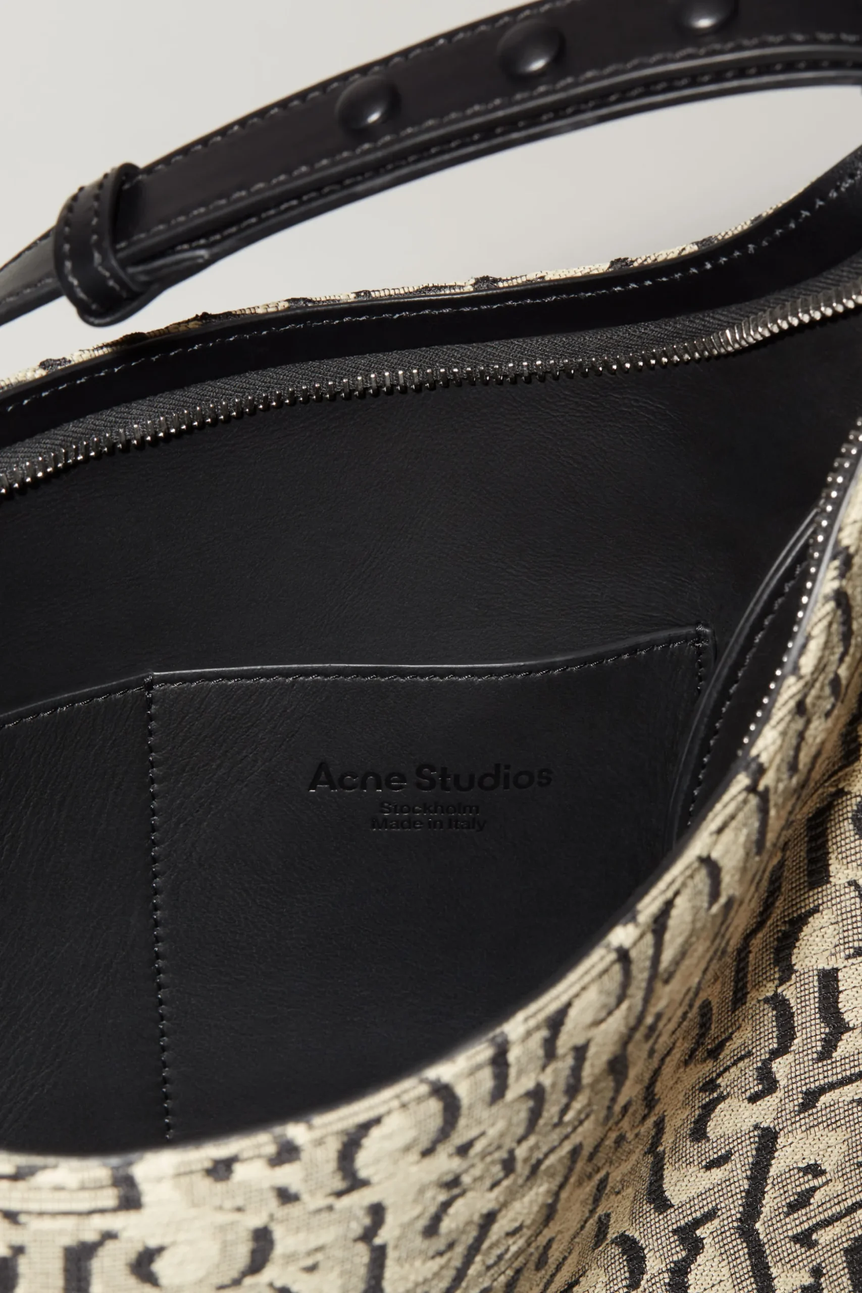 Monogramm Platt Schultertasche
