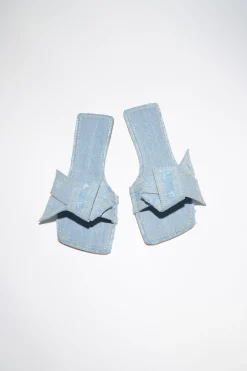 Musubi Sandalen Aus Denim