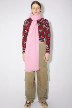 Oversized-Schal Aus Leichter Wolle