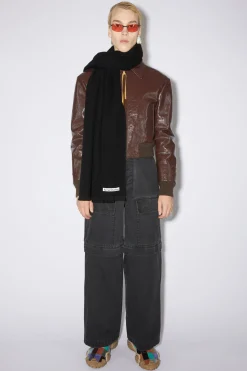 Oversized-Schal Aus Leichter Wolle