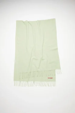 Oversized-Wollschal Mit Fransen