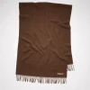 Oversized-Wollschal Mit Fransen