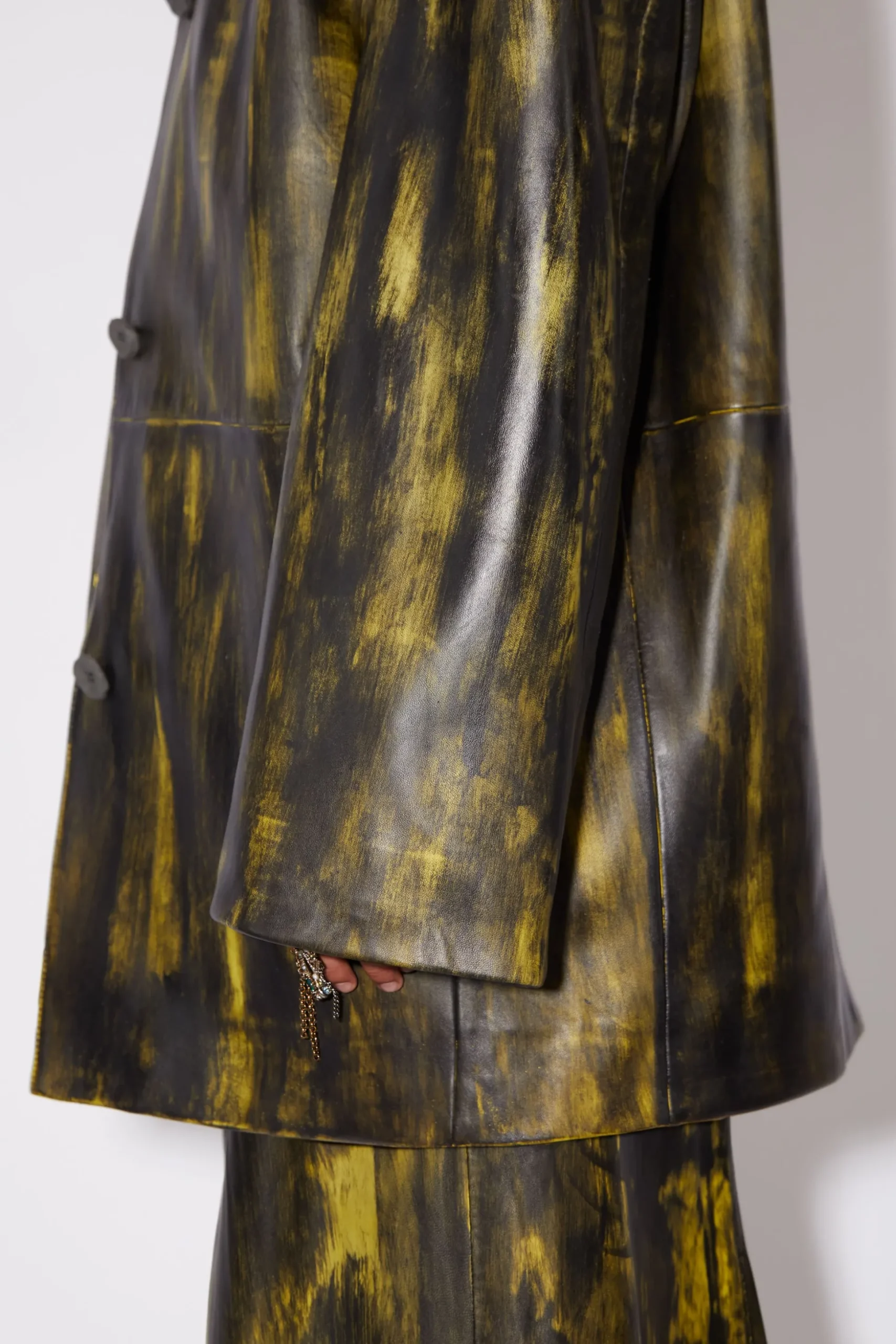 Painted Leather Jacket