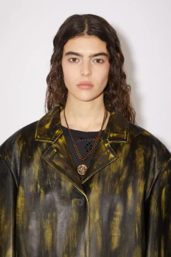 Painted Leather Jacket
