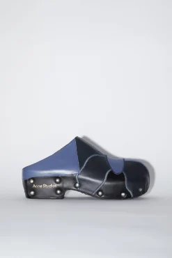 Patchwork-Mules Mit Nieten