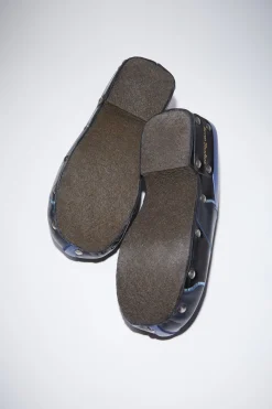 Patchwork-Mules Mit Nieten
