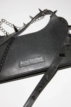 Platt Mini-Schultertasche Mit Spikes