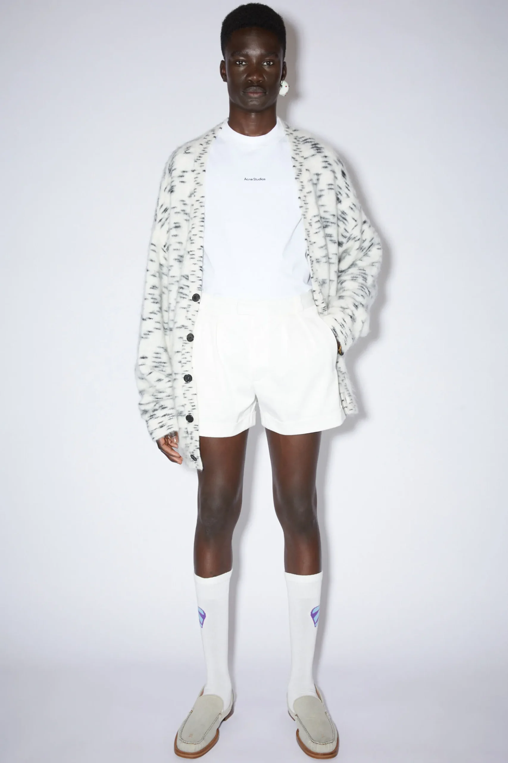 Plissierte Shorts Aus Twill