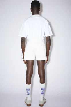 Plissierte Shorts Aus Twill