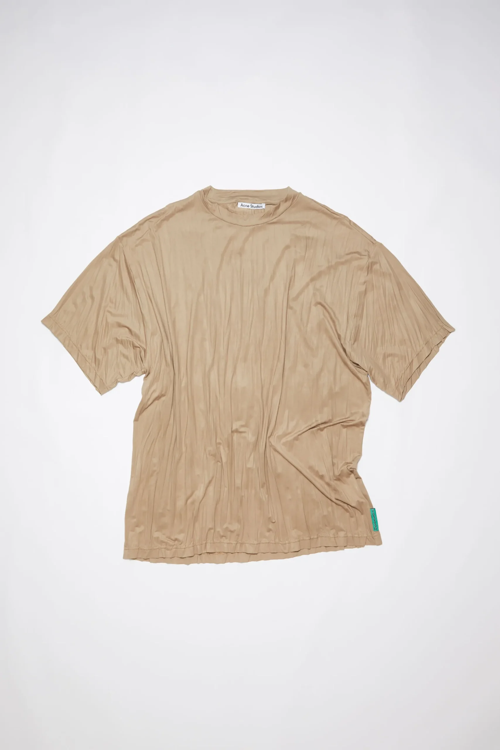Plissiertes T-Shirt