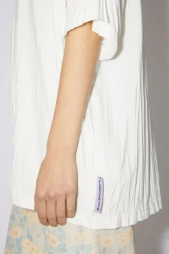 Plissiertes T-Shirt