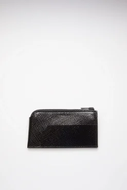Portemonnaie Aus Leder Mit Reisverschluss