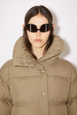 Pufferjacke Mit Daunen