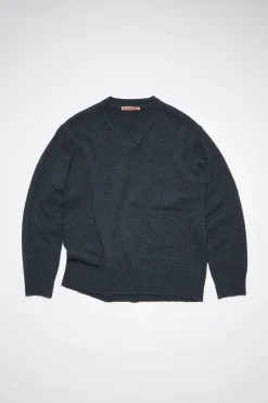 Pullover Aus Wolle Und Cashmere Mit V-Ausschnitt