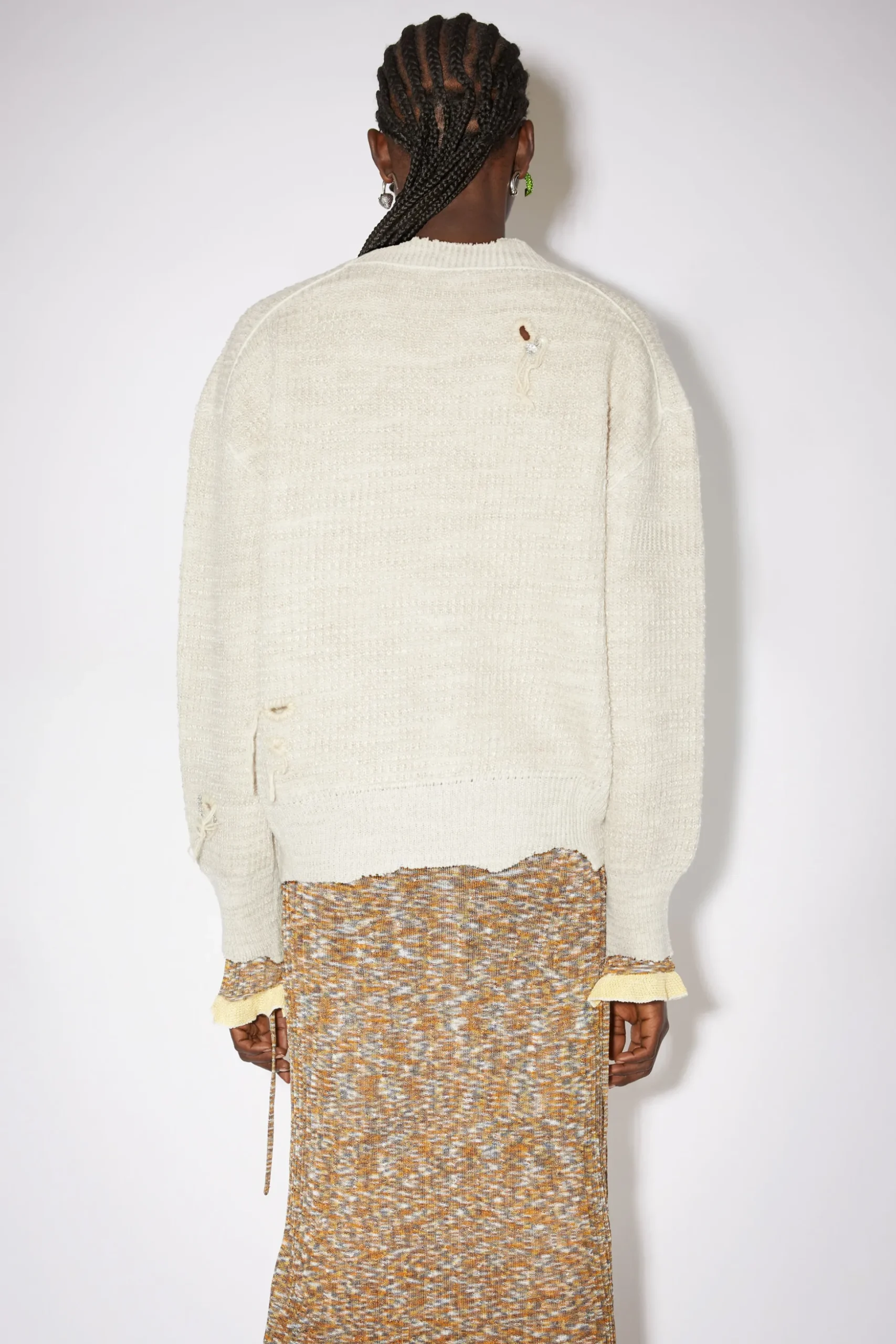 Pullover Im Used-Look
