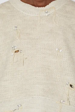 Pullover Im Used-Look