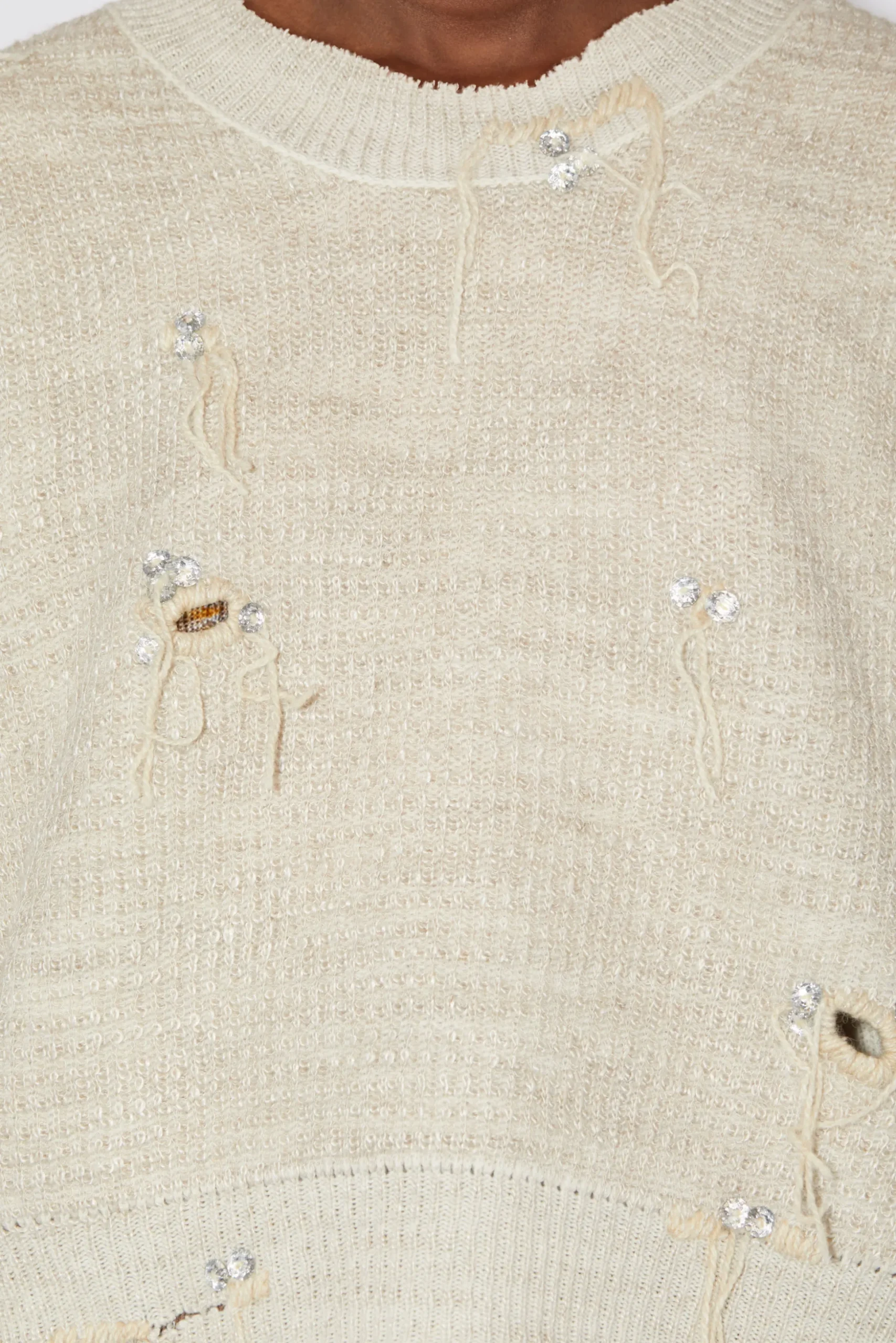 Pullover Im Used-Look