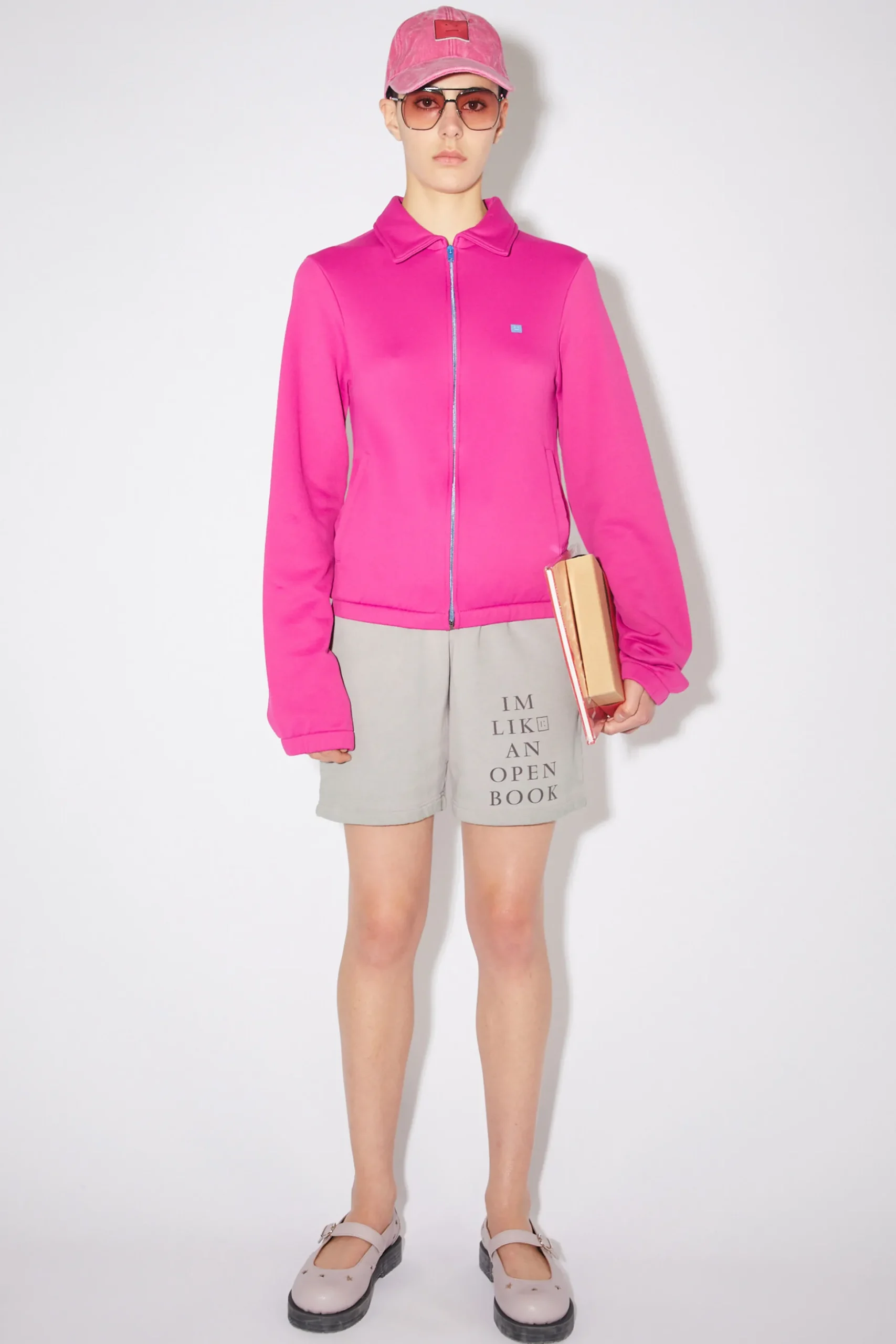 Pullover Mit Reisverschluss Aus Tech-Jersey