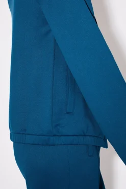 Pullover Mit Reisverschluss Aus Tech-Jersey