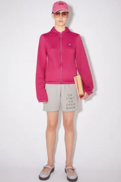 Pullover Mit Reisverschluss Aus Tech-Jersey