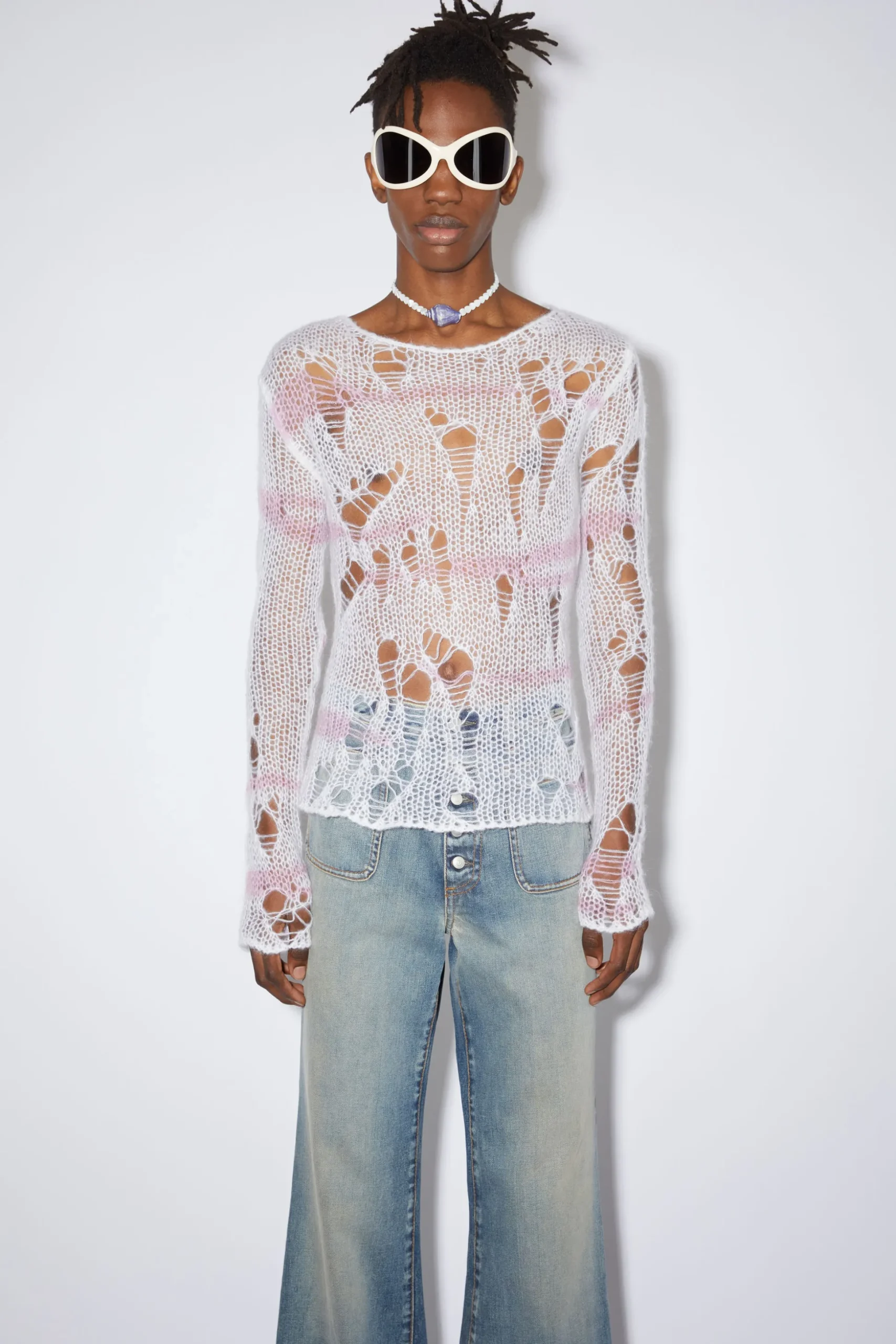Pullover Mit Rundhalsausschnitt