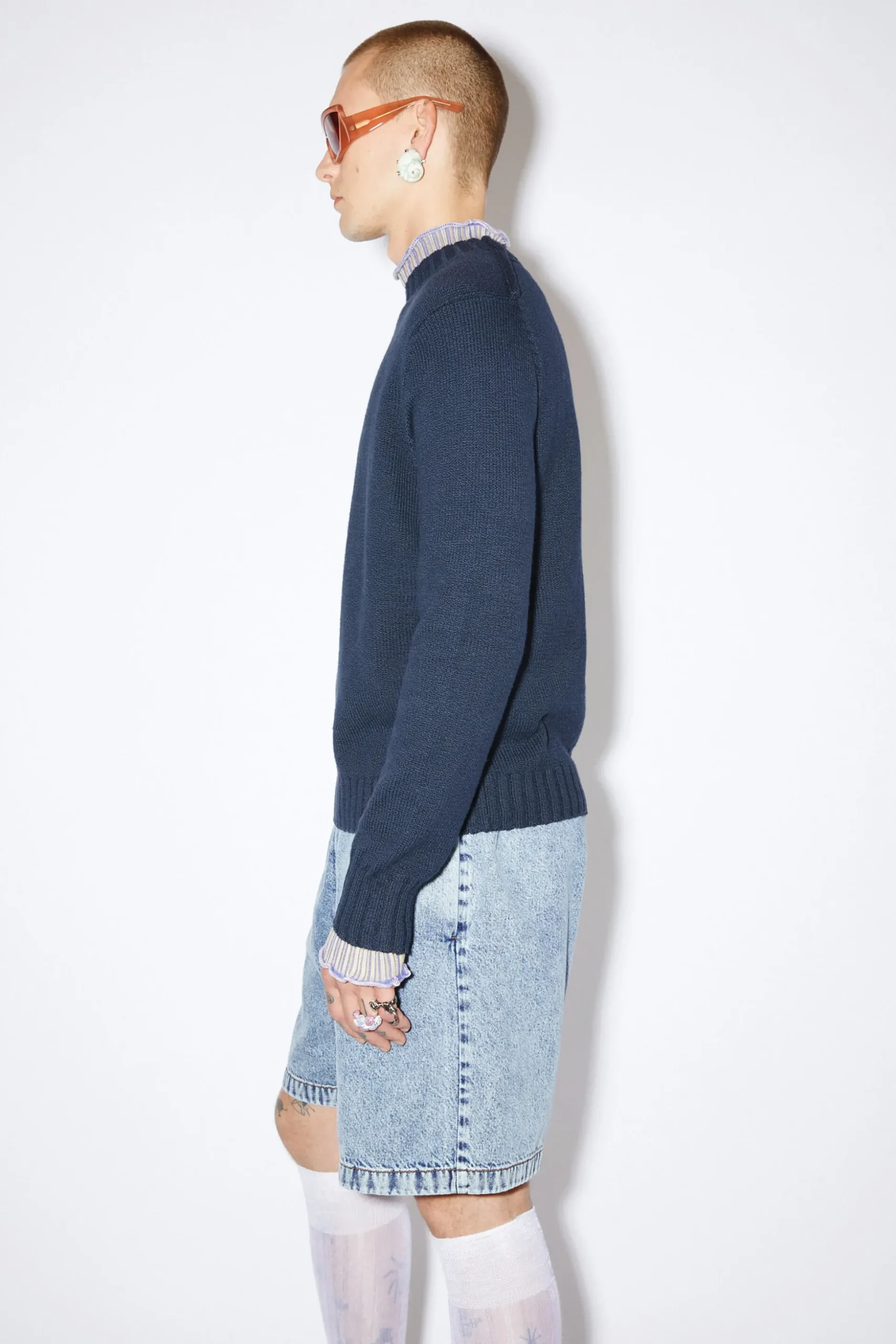 Pullover Mit Rundhalsausschnitt