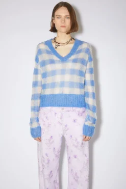 Pullover Mit Vichy-Karo