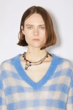 Pullover Mit Vichy-Karo