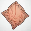 Quadratischer Wollschal Mit Logo