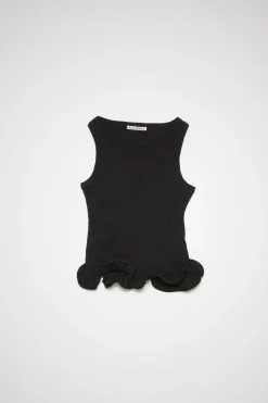 Ribbed Sleeveless Top