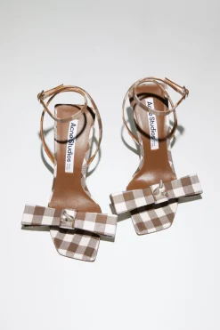 Riemensandalen Mit Hohem Absatz
