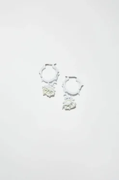 Rosen-Ohrringe