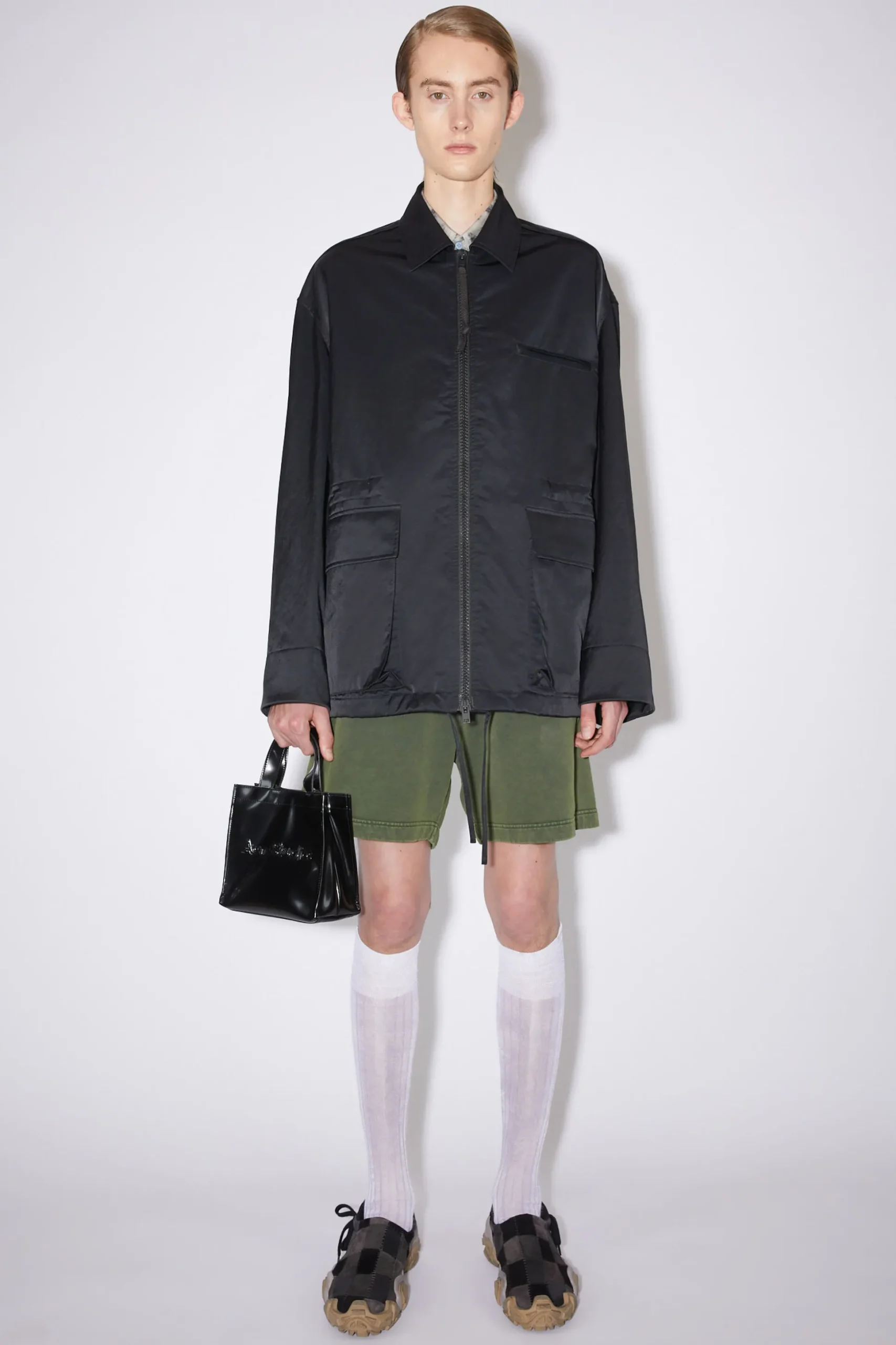 Satin-Jacke